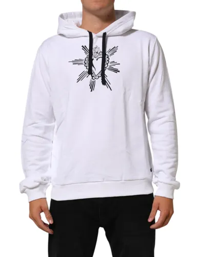 Sacred Heart Hooded Sweatshirt Men's Sweater (Pre-Owned) - Dolce & Gabbana - Modalova