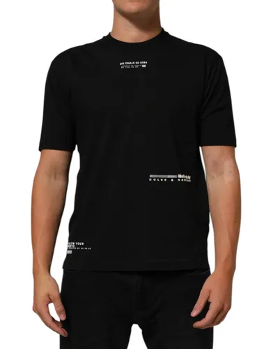 Statement Cotton Men Crew Neck Men's T-shirt (Pre-Owned) - Dolce & Gabbana - Modalova