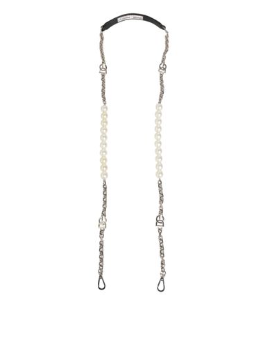 Leather Pearl Chain Bag Accessory Shoulder Women's Strap - Dolce & Gabbana - Modalova