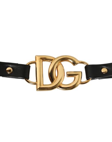 Leather Gold Chain Bag Accessory Shoulder Women's Strap (Pre-Owned) - Dolce & Gabbana - Modalova