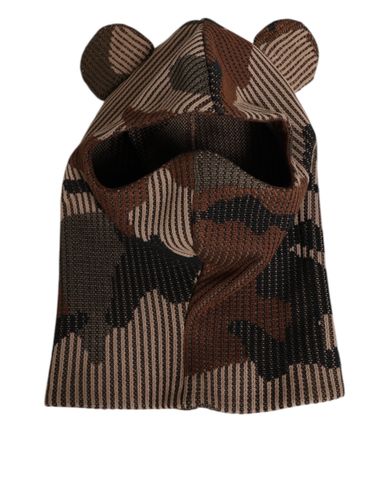 Camouflage Balaclava Mask Men Cap One Size Men's Hat - Dolce & Gabbana - Modalova