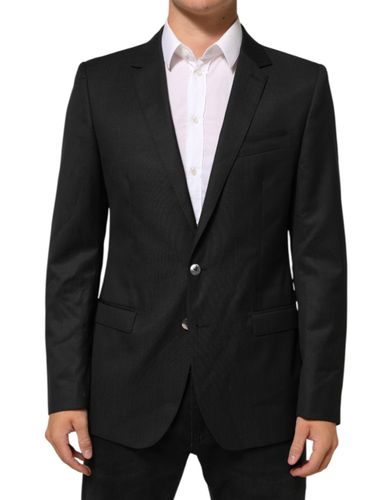 Single Breasted Men Coat MARTINI Men's Blazer - Dolce & Gabbana - Modalova