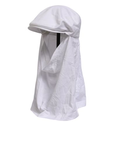 Cotton DG Logo Plaque Baseball Balaclava Men's Hat - Dolce & Gabbana - Modalova