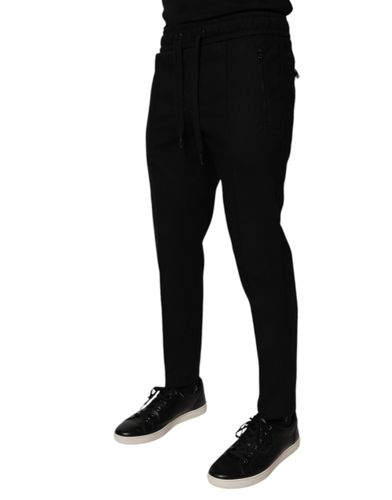 Wool Skinny Jogger Men Trouser Men's Pants (Pre-Owned) - Dolce & Gabbana - Modalova