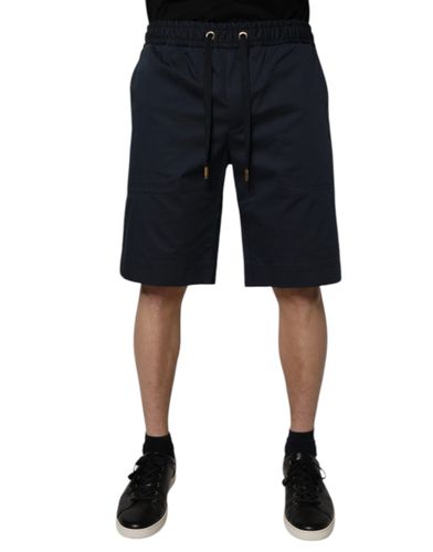 Cotton Stretch Men Bermuda Men's Shorts - Dolce & Gabbana - Modalova