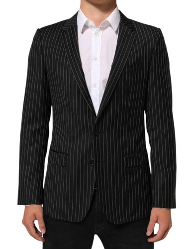 Stripes MARTINI 1 Button Suit Men's Blazer - Dolce & Gabbana - Modalova