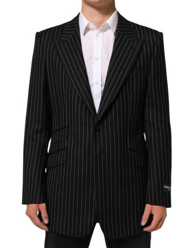 Stripes 2 Buttons Suit Jacket Men's Blazer - Dolce & Gabbana - Modalova