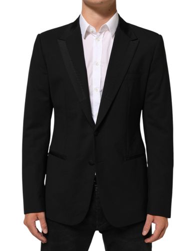 Wool 2 Buttons Suit Men Jacket Men's Blazer - Dolce & Gabbana - Modalova