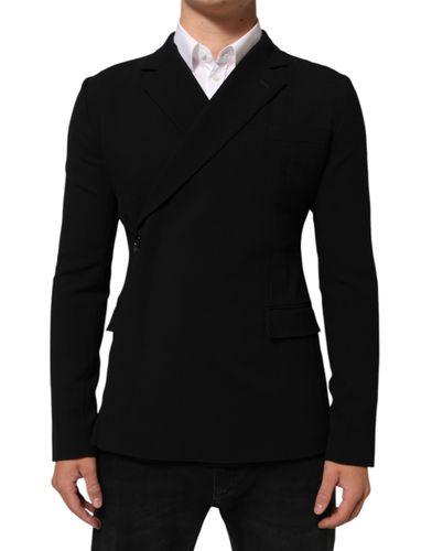 Wool Double Breasted Men Jacket Men's Blazer - Dolce & Gabbana - Modalova