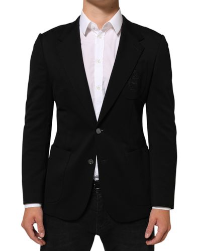 Viscose 2 Buttons Suit Jacket Men's Blazer - Dolce & Gabbana - Modalova