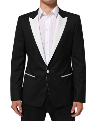 Black White MARTINI 1 Button Men Suit Women's Blazer - Dolce & Gabbana - Modalova
