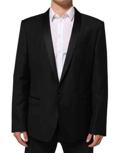 Wool GOLD 1 Button Men Suit Men's Blazer - Dolce & Gabbana - Modalova