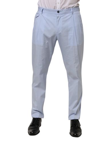 Cotton Stretch Tapered Men Trouser Men's Pants (Pre-Owned) - Dolce & Gabbana - Modalova
