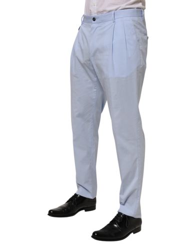 Cotton Stretch Tapered Men Trouser Men's Pants (Pre-Owned) - Dolce & Gabbana - Modalova