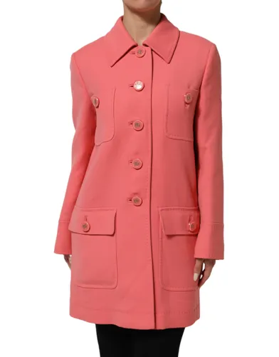 Buttoned Down Trench Coat Women's Jacket - Dolce & Gabbana - Modalova