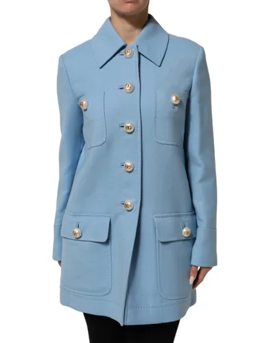 Buttoned Down Trench Coat Women's Jacket - Dolce & Gabbana - Modalova