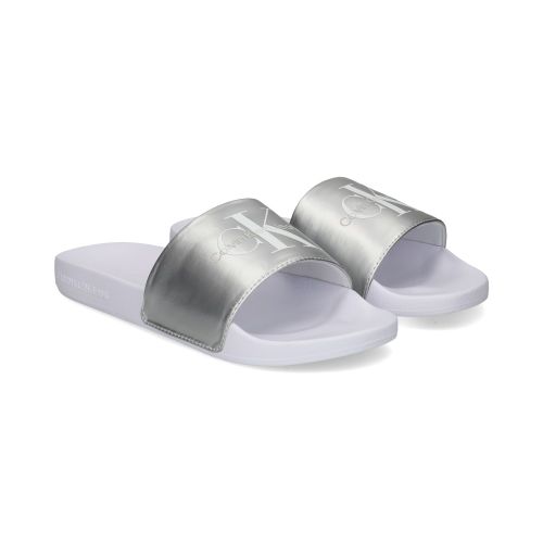 Sandalias Planas Mujer - Talla 41 - Calvin Klein - Modalova