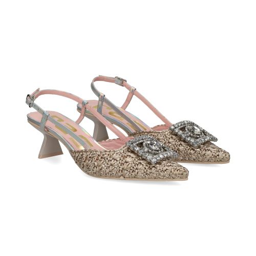 Zapatos De Tacón Medio Mujer - Talla 39 - Ras - Modalova