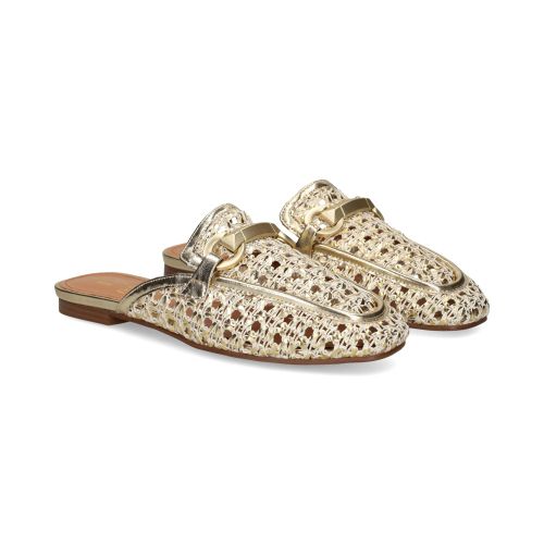 Exe Zuecos Mujer - Dorado Talla 38 - Exe - Modalova