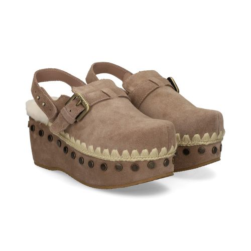 Mou Zuecos Mujer - Gris Talla 38 - Mou - Modalova
