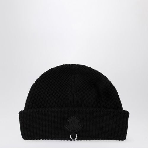 Black virgin wool bonnet - Moncler X Willow Smith - Modalova