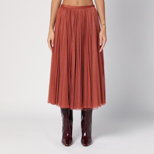 Brown tulle flared skirt - Philosophy - Modalova