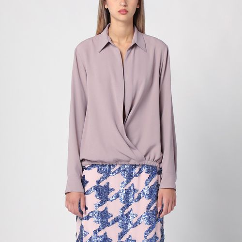 Bluse mit Kordelzug aus Viskosegemisch - Dries Van Noten - Modalova