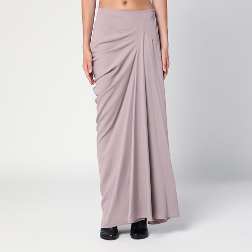 Pink long draped skirt - Dries Van Noten - Modalova