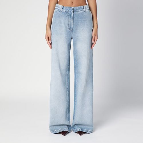 Jeans ampio slavato in denim - Dries Van Noten - Modalova