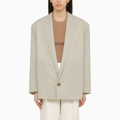 Light single-breasted jacket in wool blend - Philosophy - Modalova