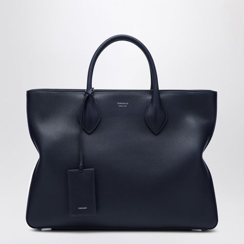 Large calfskin tote bag - Ferragamo - Modalova