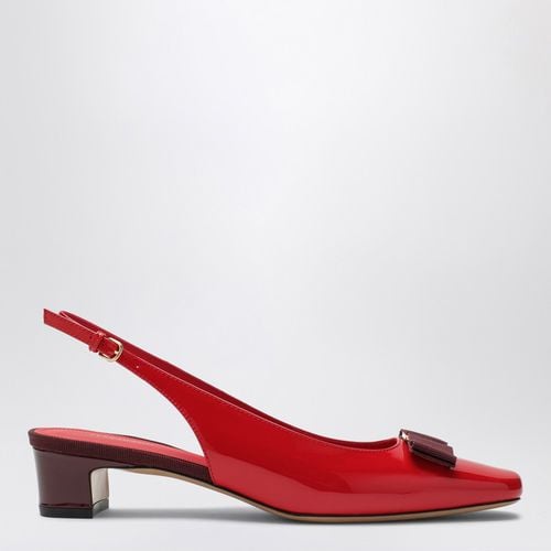 Slingback Vara rosso/borgogna - Ferragamo - Modalova