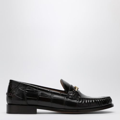 Dark Brown Moccasin new Vara chain - Ferragamo - Modalova