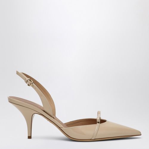 Puderfarbener Slingback mit Minischleife - Ferragamo - Modalova