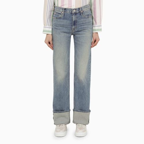 Jeans The Duster Skimp Cuff effetto slavato con risvolto - Mother - Modalova