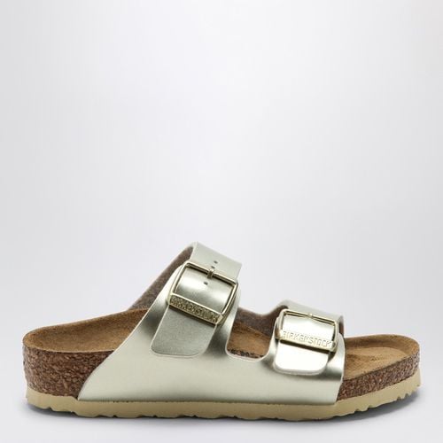 Slide Arizona Birko-Flor metallic gold - Birkenstock - Modalova