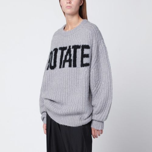 Light oversized sweater with logo - ROTATE Birger Christensen - Modalova