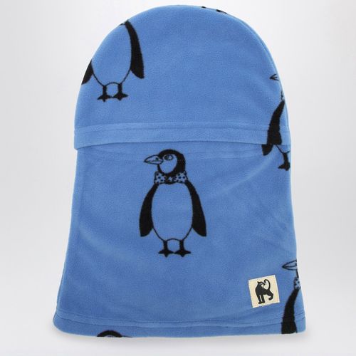 Blue balaclava with penguins - Mini Rodini - Modalova