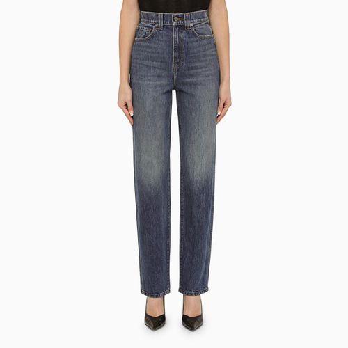 Regular blue denim jeans - Khaite - Modalova