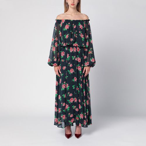 Dress with floral pattern in recycled polyester - ROTATE Birger Christensen - Modalova