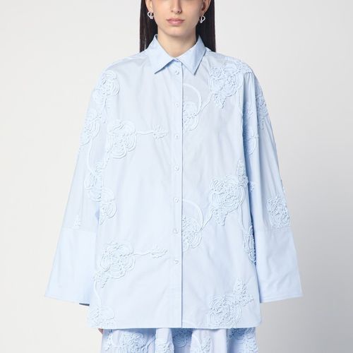 Shirt with flower embroidery - ROTATE Birger Christensen - Modalova