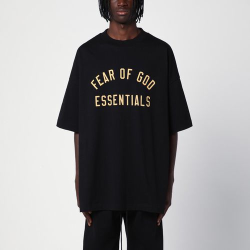 Black T-Shirt with logo - Fear of God Essentials - Modalova