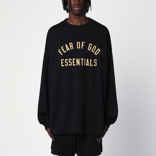 Black T-Shirt with logo - Fear of God Essentials - Modalova