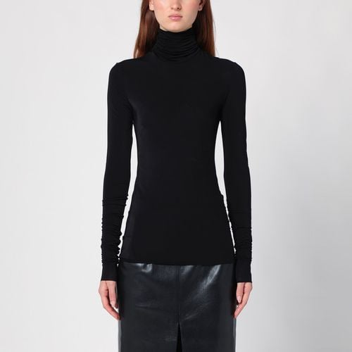 Black viscose turtleneck sweater - Philosophy - Modalova