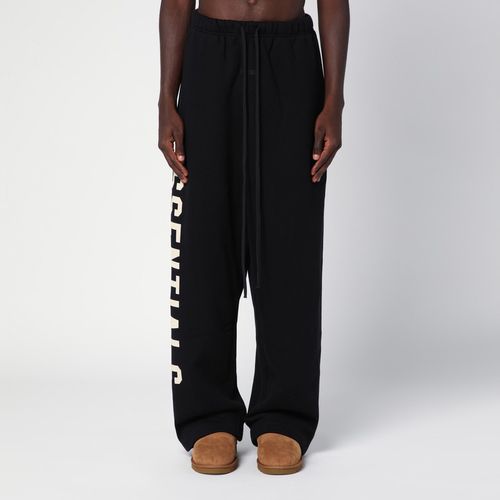 Black jogging trousers with logo - Fear of God Essentials - Modalova