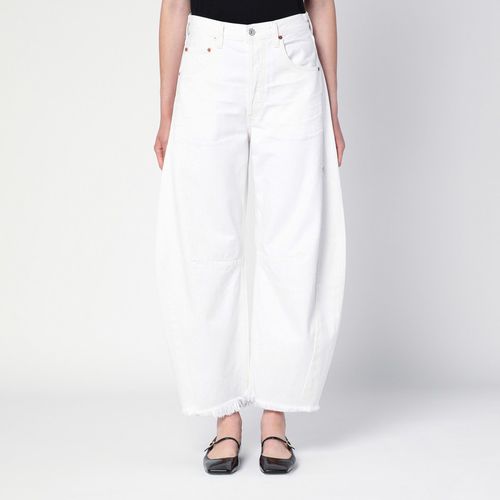 White cotton Horseshoe wide jeans - Citizens of Humanity - Modalova