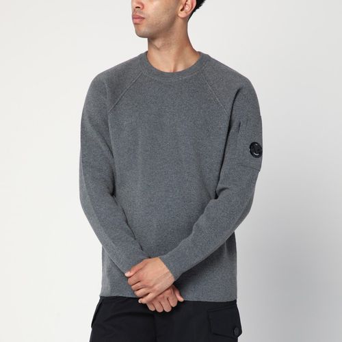 Grey wool-blend sweater - C.P. Company - Modalova