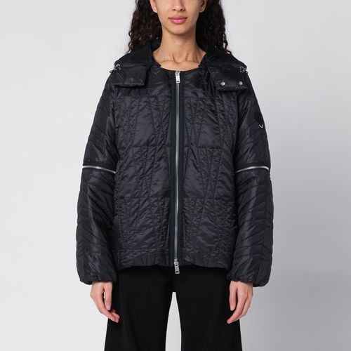 Haissa black padded down jacket - Moncler X Willow Smith - Modalova