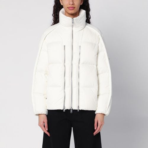 Yael white padded down jacket - Moncler X Willow Smith - Modalova