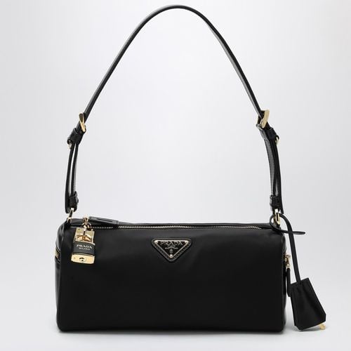 Black medium bag with padlock - Prada - Modalova